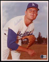 Don Drysdale Signed Dodgers 8x10 Photo (Beckett) at PristineAuction.com