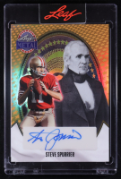 Steve Spurrier 2026 Leaf Metal Presidents' Day Prismatic Gold Autographs #BA-SS3 #1/1 at PristineAuction.com