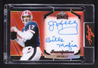 Jim Kelly 2024 Leaf Metal Inscriptions Autograph #MIJK1 #55/100 at PristineAuction.com
