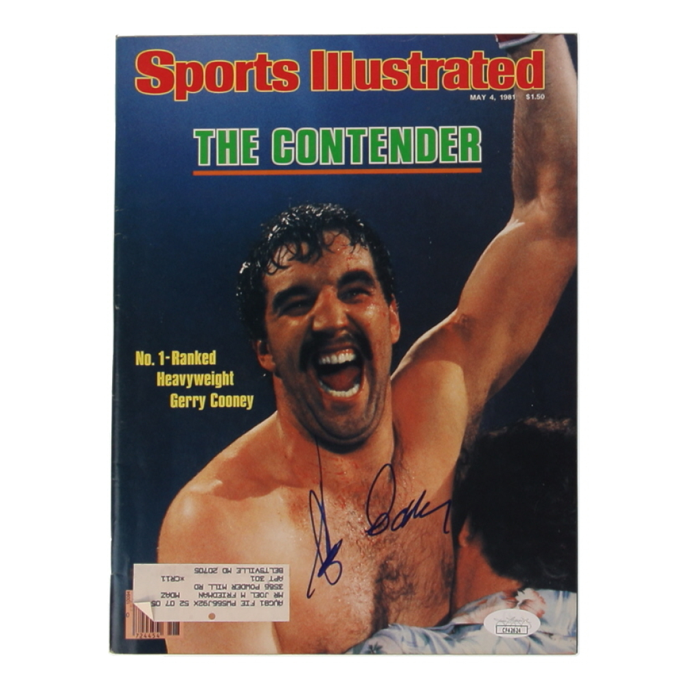 Gerry Cooney Signed 1981 Sports Illustrated Magazine (JSA) at PristineAuction.com