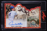 Paul Molitor 2026 Leaf Metal Presidents' Day Mount Rushmore Orange Shimmer Autographs #MR-PM1 #4/4 at PristineAuction.com