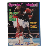 Mike Spinks Signed 1985 Sports Illustrated Magazine (JSA) at PristineAuction.com