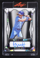 George Brett 2025 Leaf Metal Autograph Crystal #MAGB1 #1/9 at PristineAuction.com