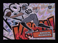 Brock Bowers 2025 Absolute Kaboom Horizontal #8 at PristineAuction.com