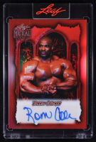 Ronnie Coleman 2025 Leaf Metal Halloween Blood Lava Autograph #BA-RC1 #4/13 at PristineAuction.com