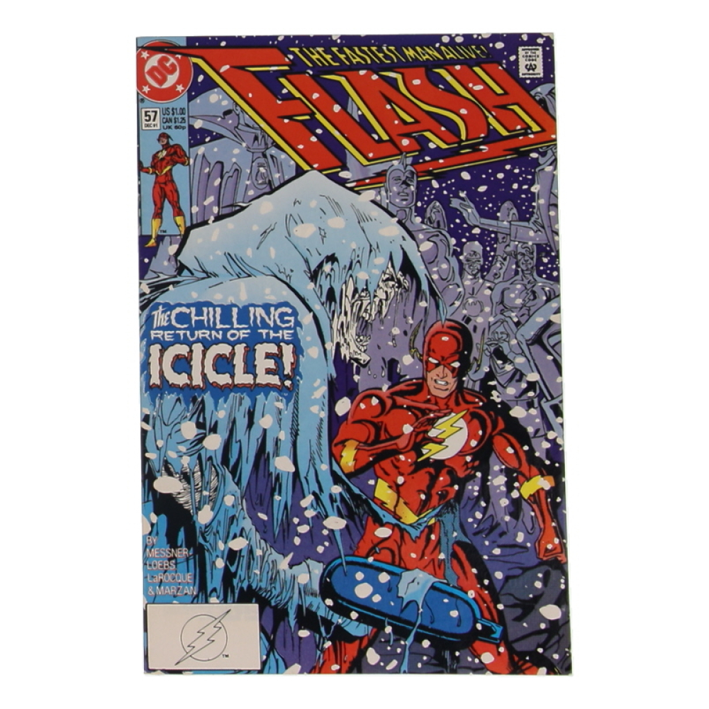 1991 "The Flash" Issue #57 DC Comic Book at PristineAuction.com