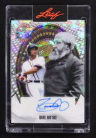 Dave Justice 2026 Leaf Metal Presidents' Day Autograph Crystal #DJ1 #1/1 at PristineAuction.com