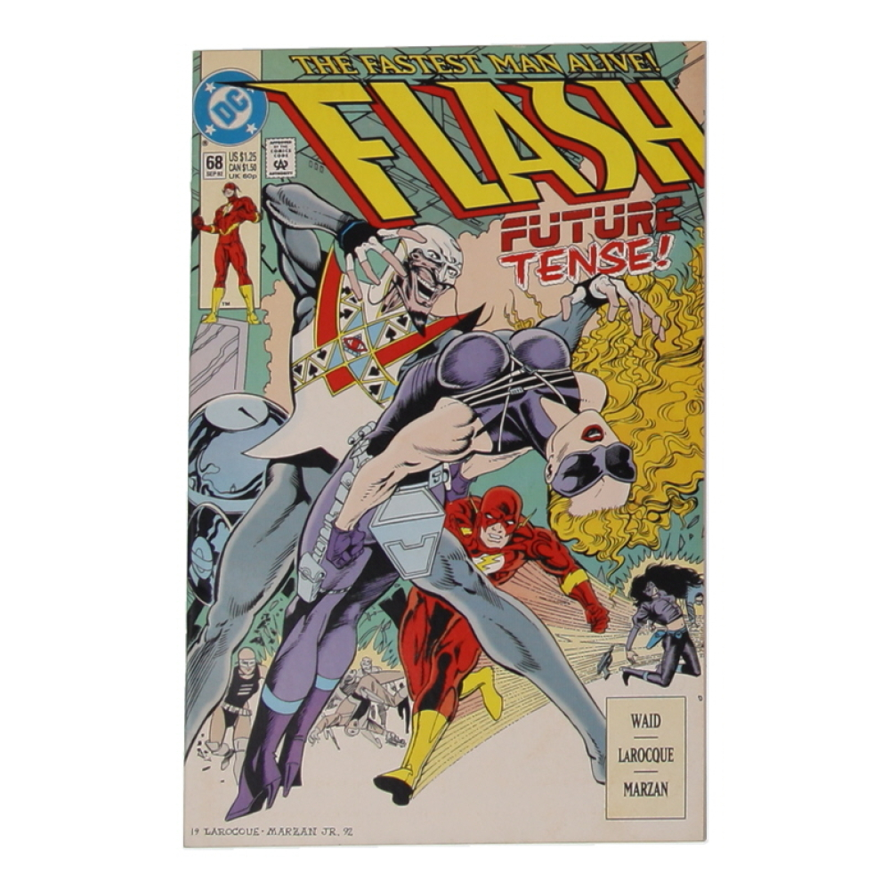 1992 "The Flash" Issue #68 DC Comic Book at PristineAuction.com