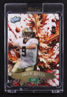 Drew Brees 2025 Wild Card Splat Holiday Edition Christmas Tree Glitter #DB #1/1 at PristineAuction.com