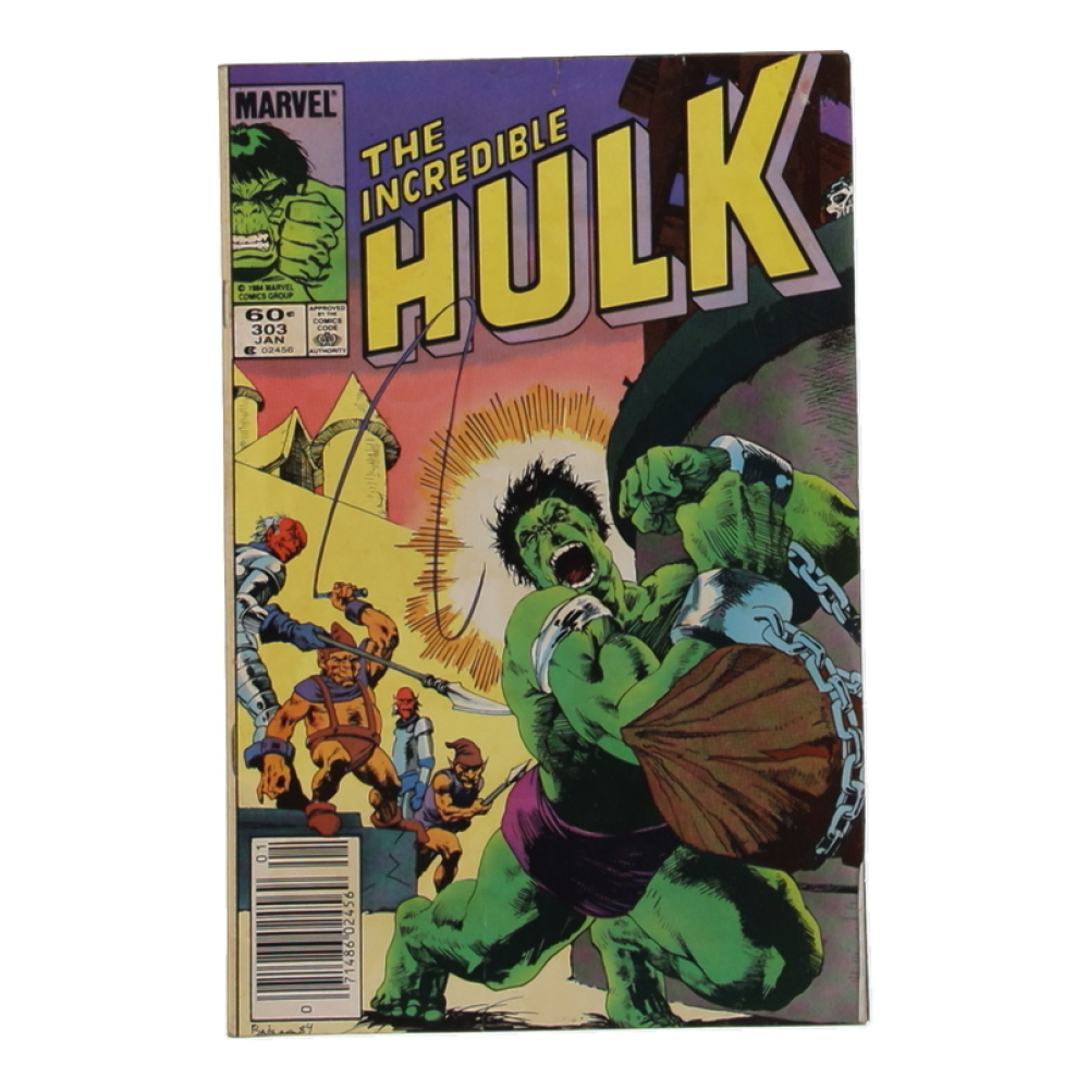 1985 "The Incredible Hulk" Issue #303 Marvel Comic Book at PristineAuction.com
