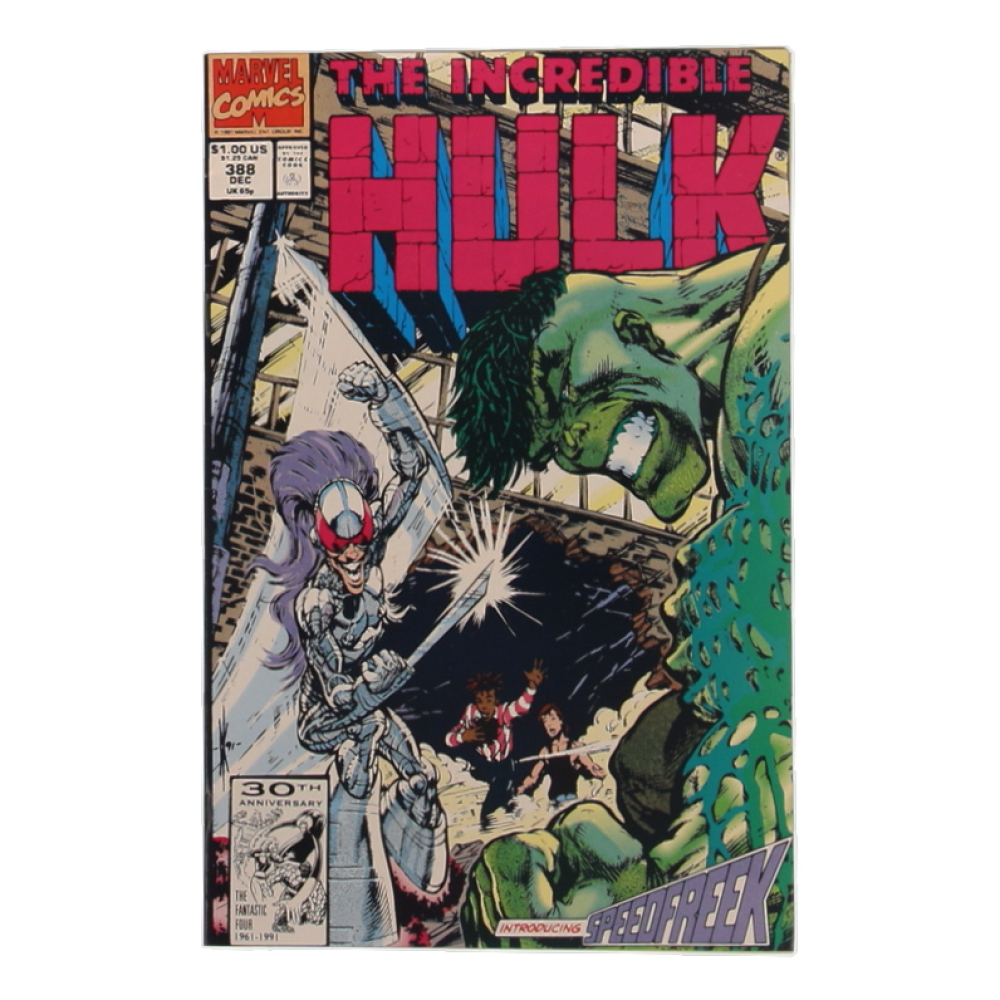 1991 "The Incredible Hulk" Issue #388 Marvel Comic Book at PristineAuction.com