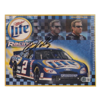 Rusty Wallace Signed NASCAR 8x10 Hero Card (Beckett) at PristineAuction.com