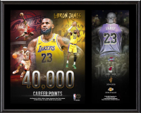 LeBron James Lakers "40,000 Point" Plaque at PristineAuction.com