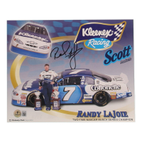 Randy LaJoie Signed NASCAR 8x10 Hero Card (Beckett) at PristineAuction.com