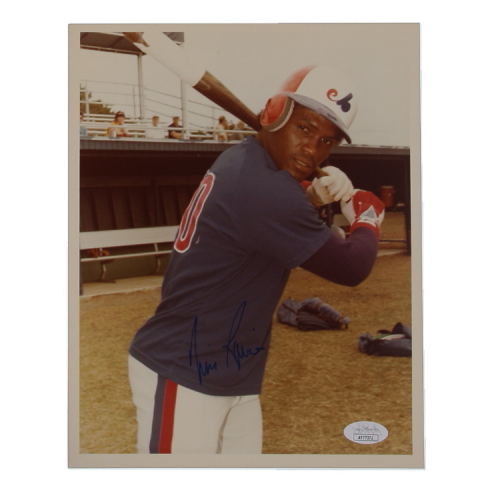 Tim Raines Signed Expos 8x10 Photo (JSA) at PristineAuction.com