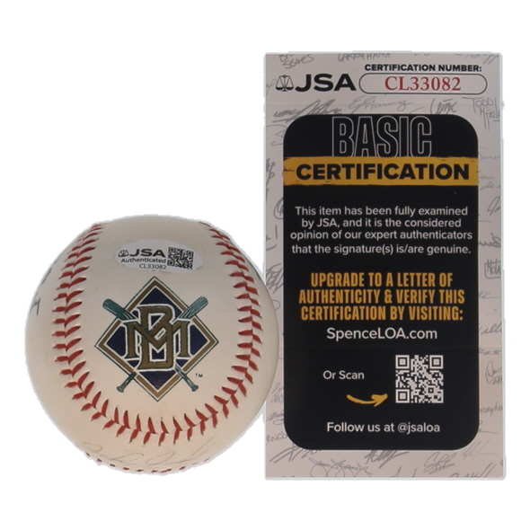 Milwaukee Brewers | Brewers Logo Baseball Signed by (4) with Joel Youngblood, John Jaha (JSA) at PristineAuction.com Milwaukee Brewers | Brewers Logo Baseball Signed by (4) with Joel Youngblood, John Jaha (JSA) at PristineAuction.com