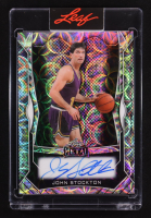 John Stockton 2025 Leaf Metal Autograph Kaleidoscope #JS1 #6/9 at PristineAuction.com