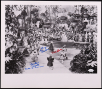 "The Wizard of Oz" 16x19 Photo Cast-Signed by (4) with Karl Slover, Mickey Carroll, Jerry Maren & Ruth Duccini (JSA) at PristineAuction.com