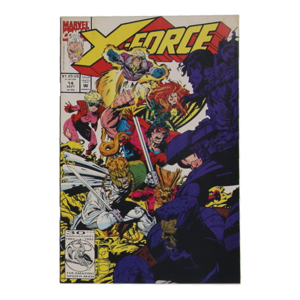 1992 "X-Force" Issue #14 Marvel Comic Book at PristineAuction.com