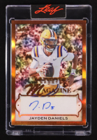 Jayden Daniels 2024 Leaf Ultimate Sports Magazine Autograph Bronze #JD1 #3/25 at PristineAuction.com