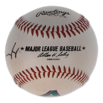 Luis Gonzalez Signed Diamondbacks Logo Baseball (JSA) at PristineAuction.com Luis Gonzalez Signed Diamondbacks Logo Baseball (JSA) at PristineAuction.com