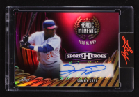 Sammy Sosa 2026 Leaf Sports Heroes Heroic Moments Autograph Pink #SS1 #2/4 at PristineAuction.com