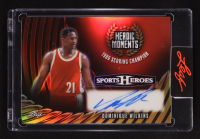 Dominique Wilkins 2026 Leaf Sports Heroes Heroic Moments Autograph Red #DW2 #2/2 at PristineAuction.com