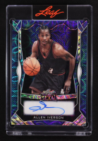 Allen Iverson 2025 Leaf Metal Autograph Blue Kaleidoscope #AI1 #22/30 at PristineAuction.com