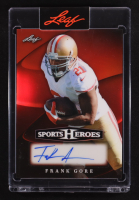 Frank Gore 2026 Leaf Sports Heroes Autograph Red #FG1 #2/2 at PristineAuction.com
