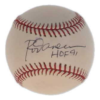 Rod Carew Signed OML Baseball Inscribed "HOF 91" (JSA) at PristineAuction.com Rod Carew Signed OML Baseball Inscribed "HOF 91" (JSA) at PristineAuction.com