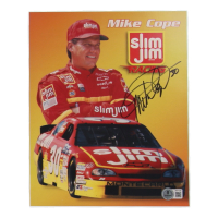 Mike Cope Signed NASCAR 8x10 Hero Card (Beckett) at PristineAuction.com