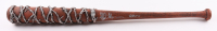 Jeffrey Dean Morgan Signed "The Walking Dead" Lucille Barbed Wire Baseball Bat Inscribed "Negan" (JSA) at PristineAuction.com
