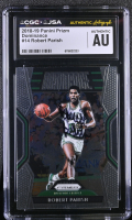 Robert Parish Signed 2018-19 Panini Prizm Dominance #14 (CGC) at PristineAuction.com