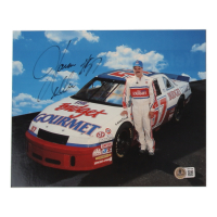 Jason Keller Signed NASCAR 8x10 Hero Card (Beckett) at PristineAuction.com