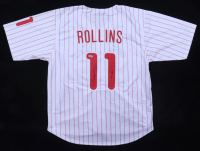 Jimmy Rollins Signed Jersey Inscribed "08 WSC" (PSA) at PristineAuction.com