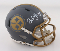 Greg Lloyd Signed Steelers Slate Alternate Speed Mini Helmet (Beckett) at PristineAuction.com