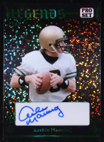 Archie Manning 2024 Leaf Pro Set Pure Legends Autograph Green Sparkle #L-AM1 #5/5 at PristineAuction.com