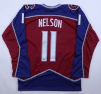 Brock Nelson Signed Jersey (Beckett) at PristineAuction.com