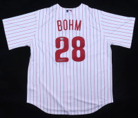 Alec Bohm Signed Phillies Nike Authentic Jersey (Fanatics) at PristineAuction.com
