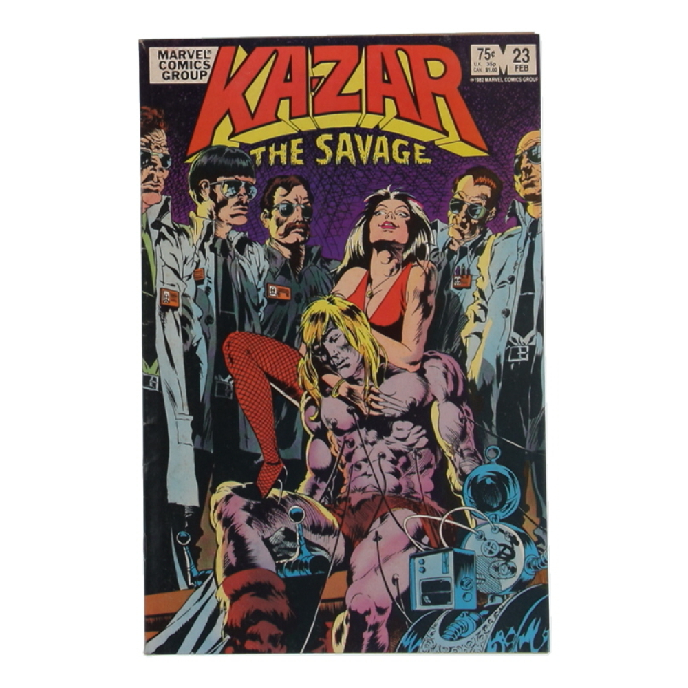 1983 "Ka-Zar the Savage" Issue #23 Marvel Comic Book at PristineAuction.com
