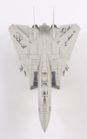 MotorMax Skywings Die-cast Grumman F-14 Tomcat Model Signed by (3) Val Kilmer, James Tolkan & Tom Skerrit (Celebrity Authentics) at PristineAuction.com