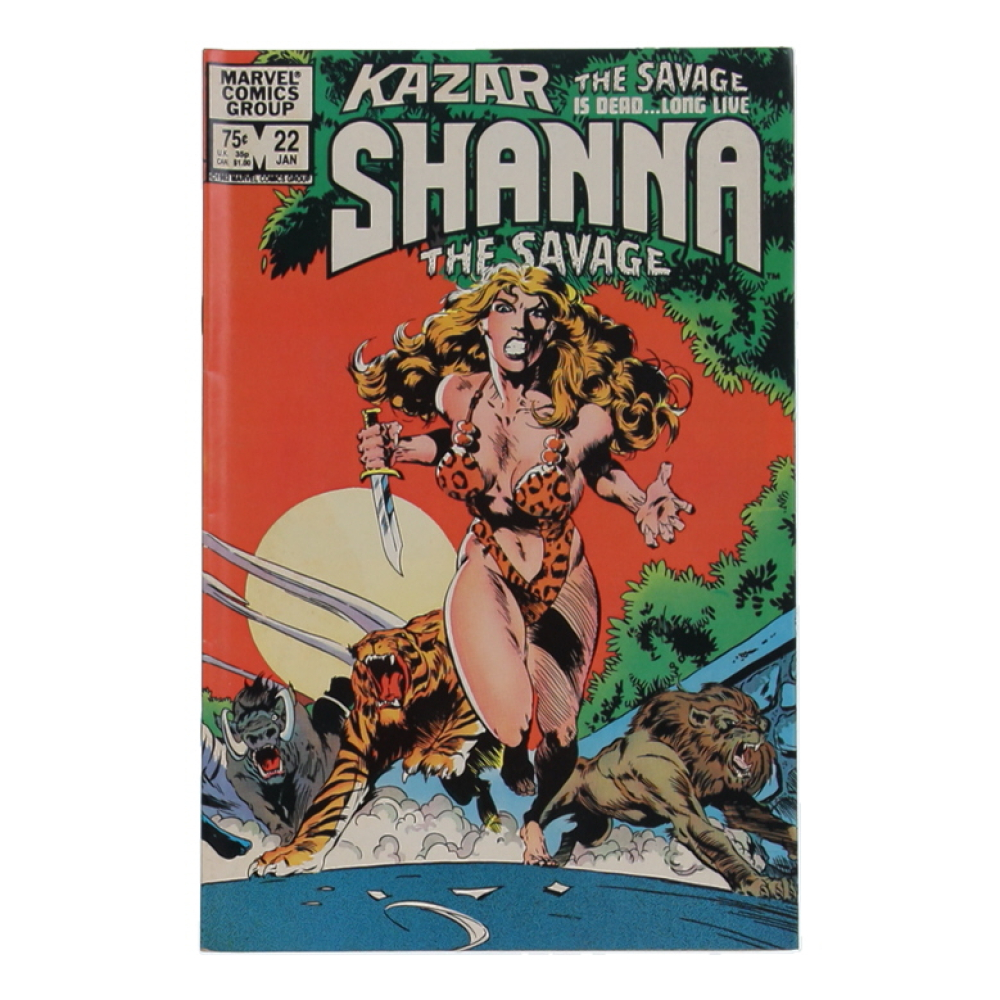1983 "Ka-Zar the Savage" Issue #22 Marvel Comic Book at PristineAuction.com