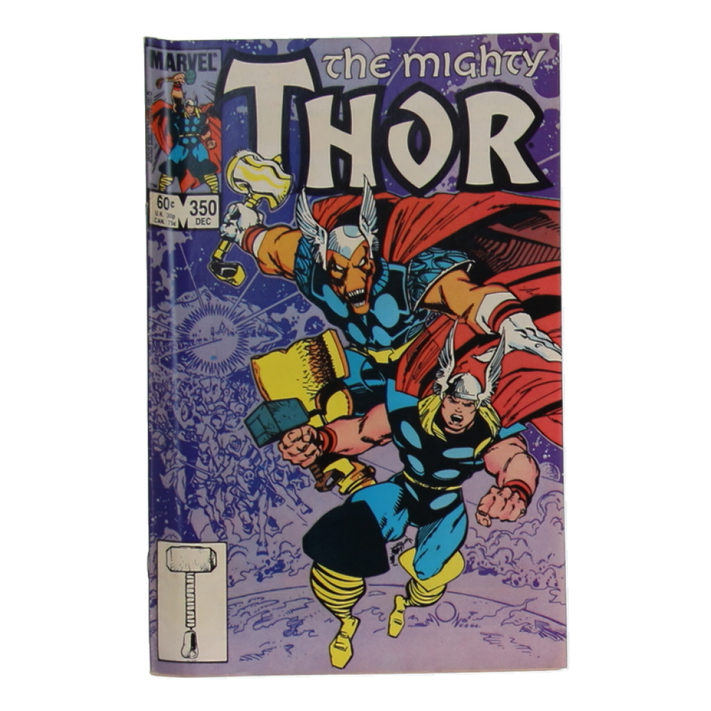 1984 "The Mighty Thor" Issue #350 Marvel Comic Book at PristineAuction.com