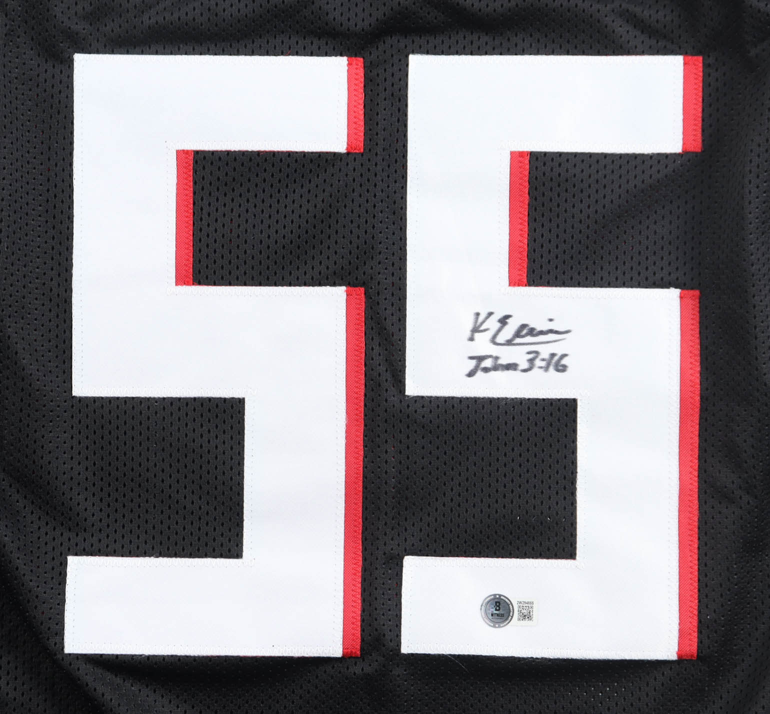 Kaden Elliss Signed Jersey (Beckett) at PristineAuction.com Kaden Elliss Signed Jersey (Beckett) at PristineAuction.com