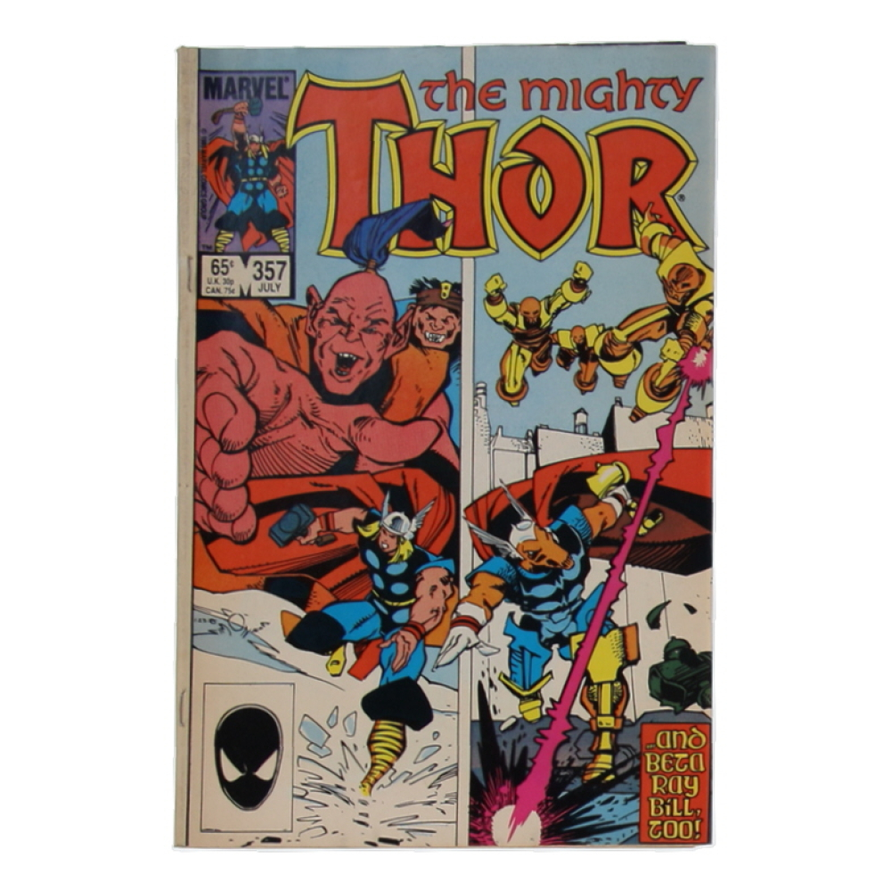 1985 "The Mighty Thor" Issue #357 Marvel Comic Book at PristineAuction.com