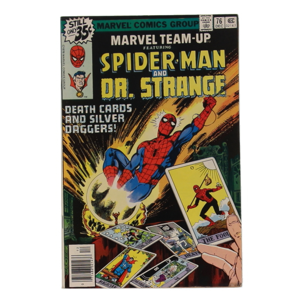 1978 "Marvel Team-Up" Issue #76 Marvel Comic Book at PristineAuction.com