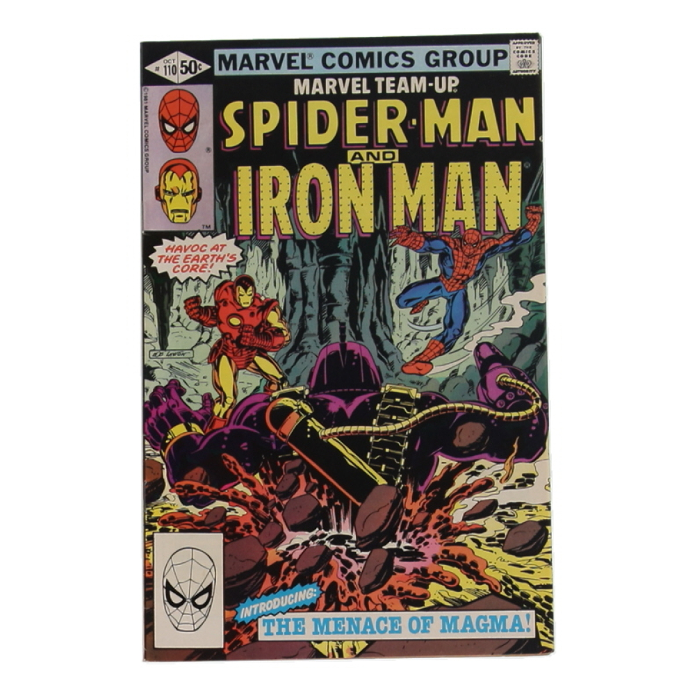 1981 "Marvel Team-Up" Issue #110 Marvel Comic Book at PristineAuction.com