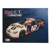 Jeremy Mayfield Signed NASCAR 8.5x11 Hero Card (Beckett) at PristineAuction.com