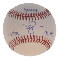 Mark McGwire Signed OML Baseball with Multiple Career Highlight Inscriptions (JSA) at PristineAuction.com