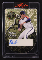 Nolan Ryan 2025 Leaf Metal Happy Holidays Ornament Autograph Super Prismatic Gold #NR1 #1/1 at PristineAuction.com
